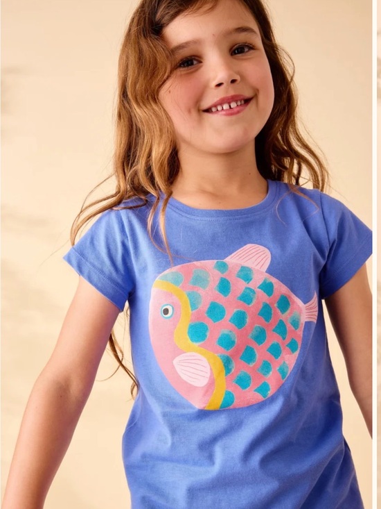 Tea Collection Other - Little Fishy Graphic Tee
